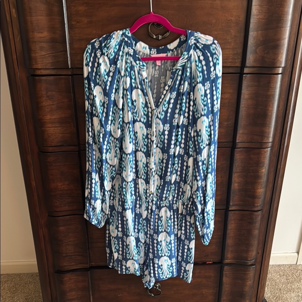 Lilly Pulitzer long sleeve romper